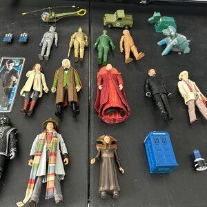 Doctor Who Action Figures lot Corgi Dapol